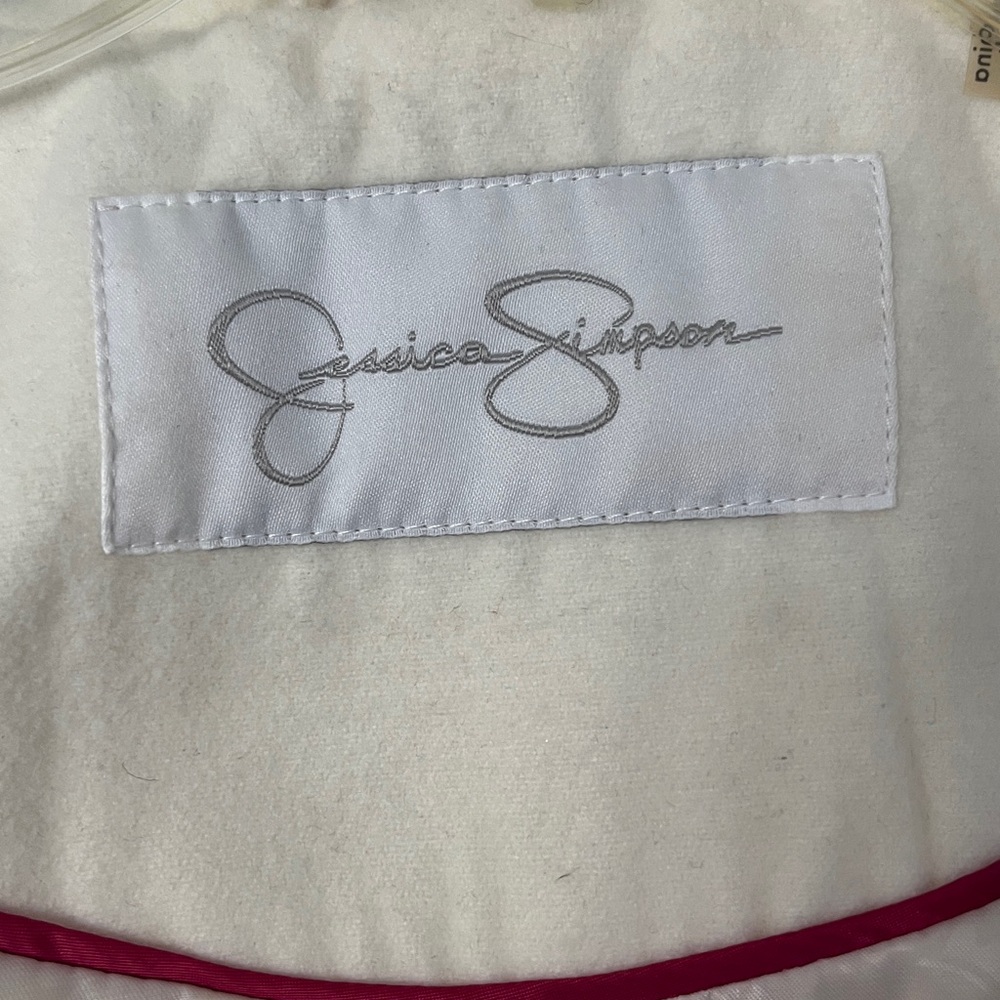 Jessica Simpson Ivory Pea Coat - Picture 8 of 16